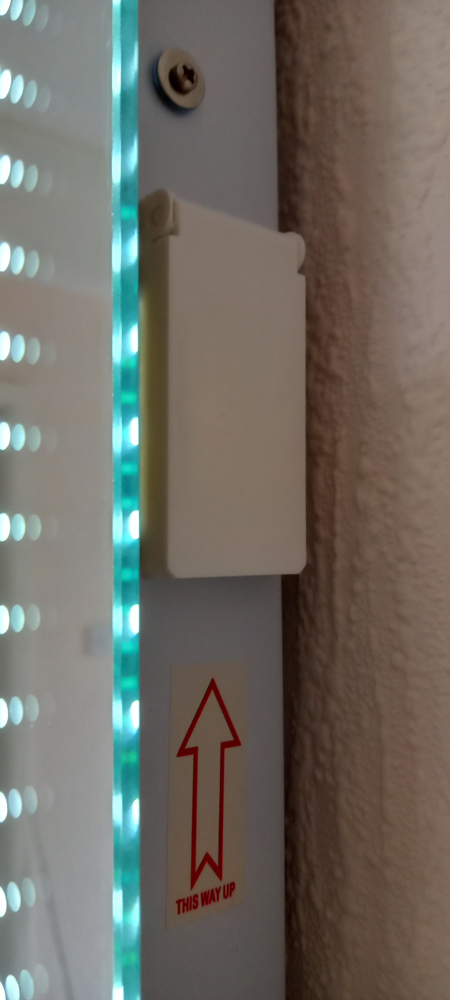 Galaxy Plus LED Mirror with Sensor-Demister & Shaver Socket (800 x 600mm)