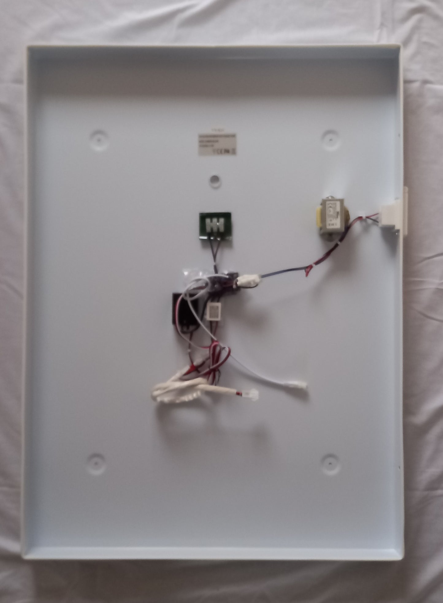 Galaxy Plus C LED Mirror with Touch Switch, Demister & Shaver Socket (800 x 600mm)