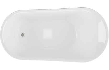 Bowline Freestanding Bath 1620x700x770mm w/Feet