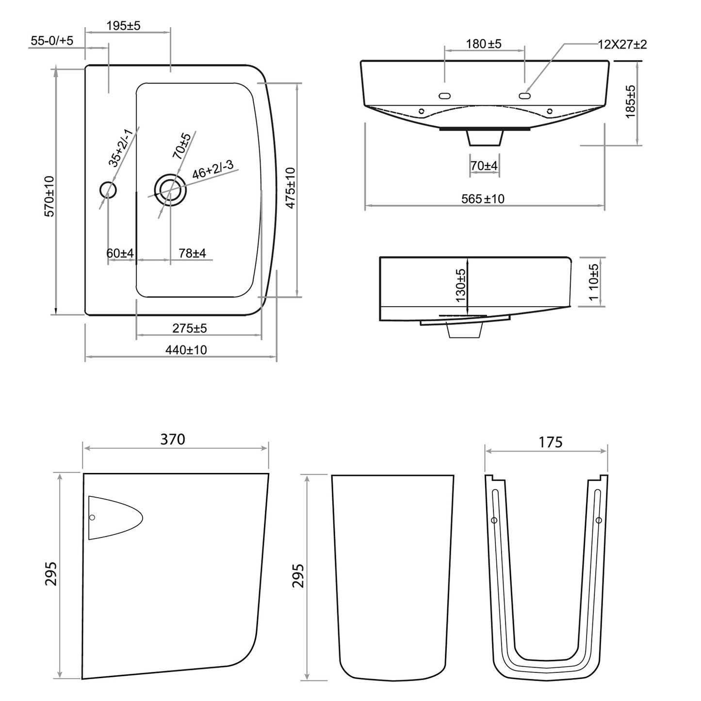Scudo Denza Basin & Semi Pedital