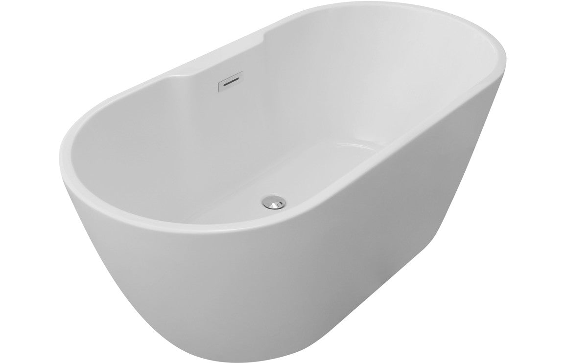 Citadel Freestanding in White (1550x745x580mm or 1655x745x580mm) Bath