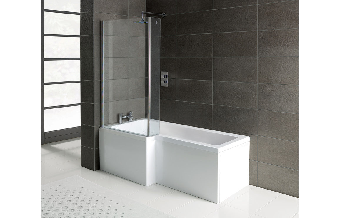 L-Shape Single End 1700x700-850x410mm 0TH Bath