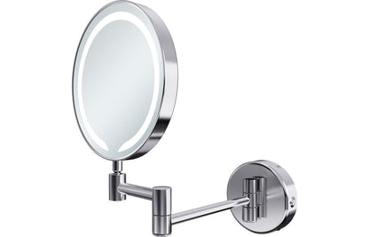 Hoshi Round LED Cosmetic Mirror - Chrome