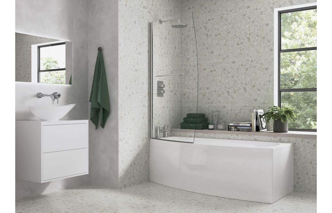 Artesian Space Saving Reinforced Bath 1700x740x560mm (Select Options)