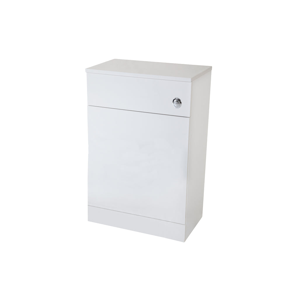 Lanza 600mm Floor Standing BTW Unit - Polar White