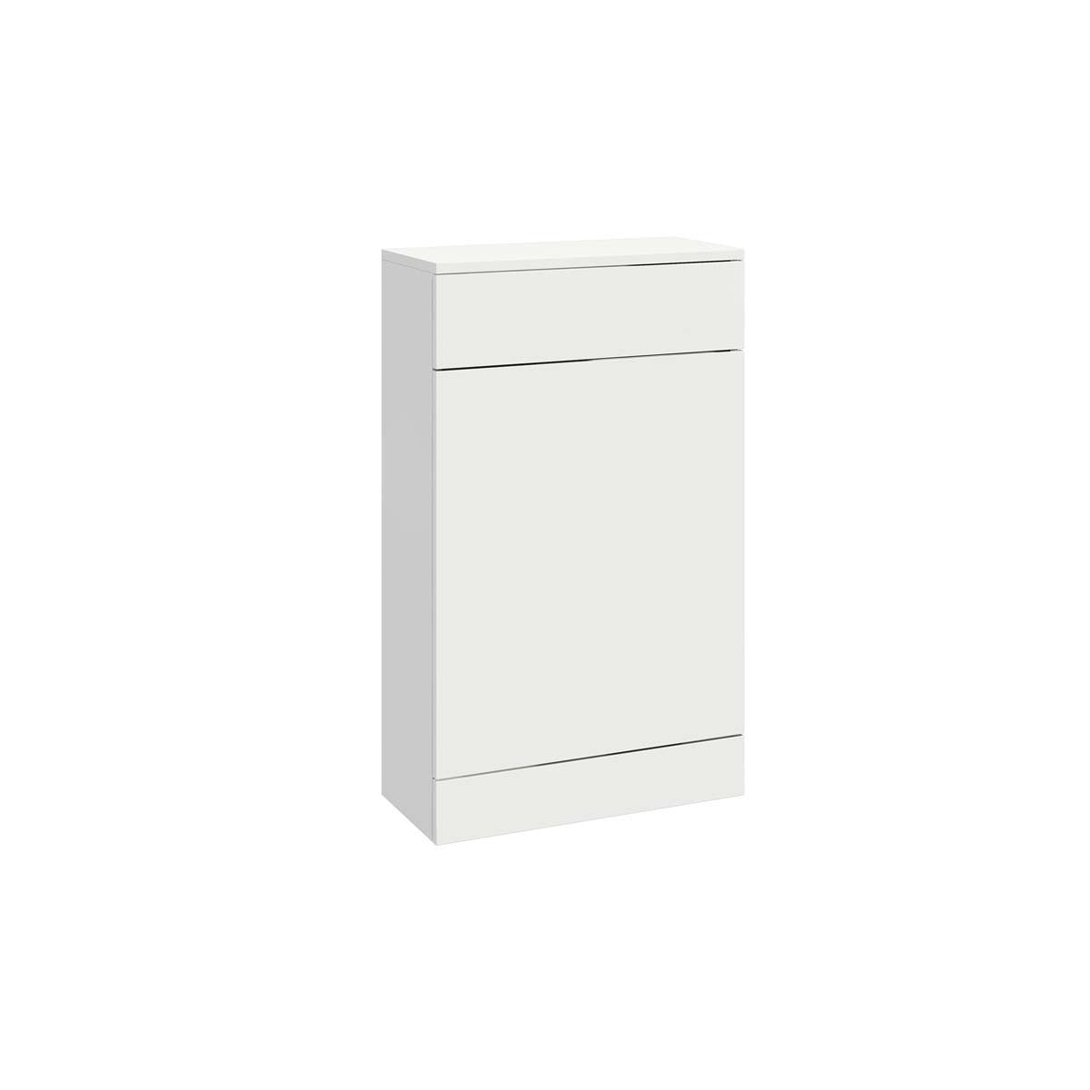 Lili 500mm Floor Standing BTW Unit - Gloss White