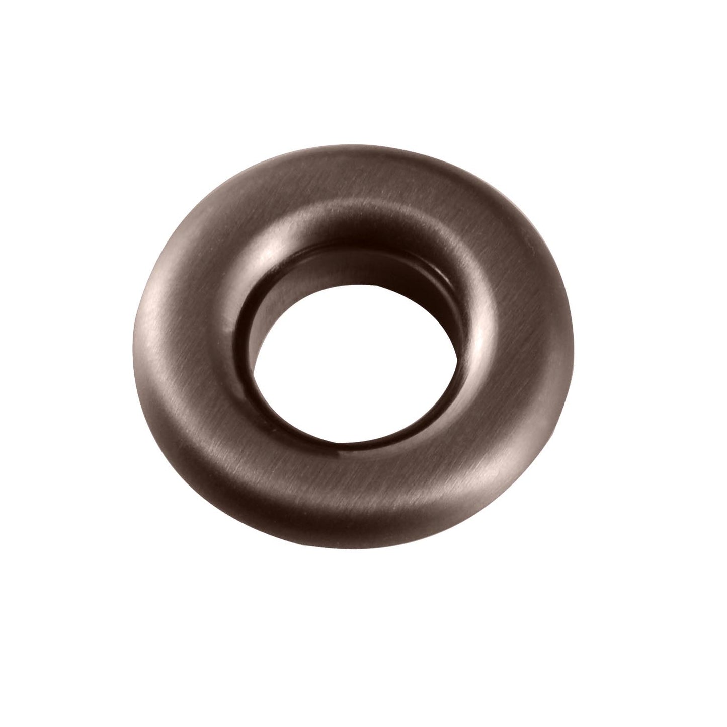 Scudo Brushed Bronze Round Overflow Insert