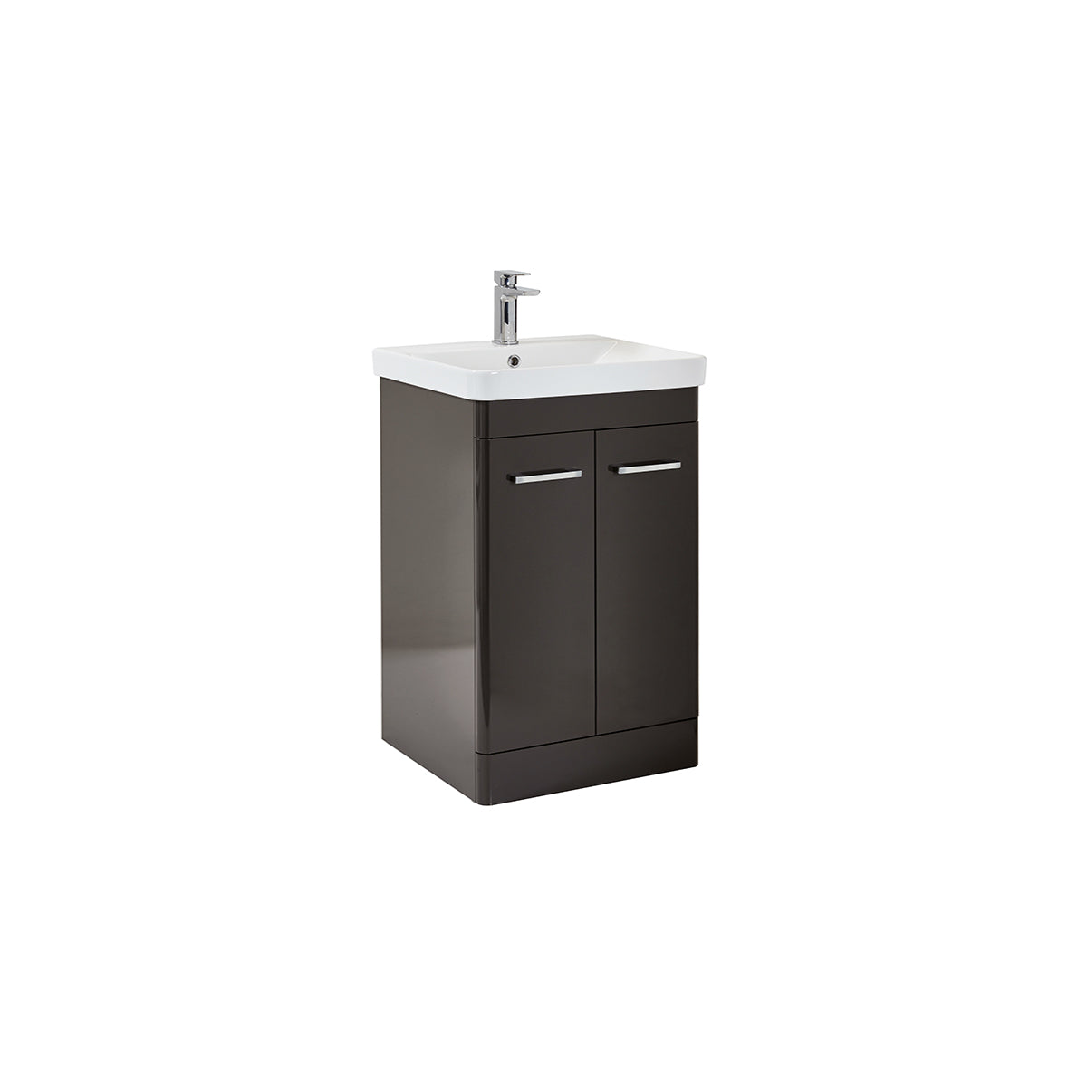 Rossini 600mm wide Vanity with Basin - Wolf Grey