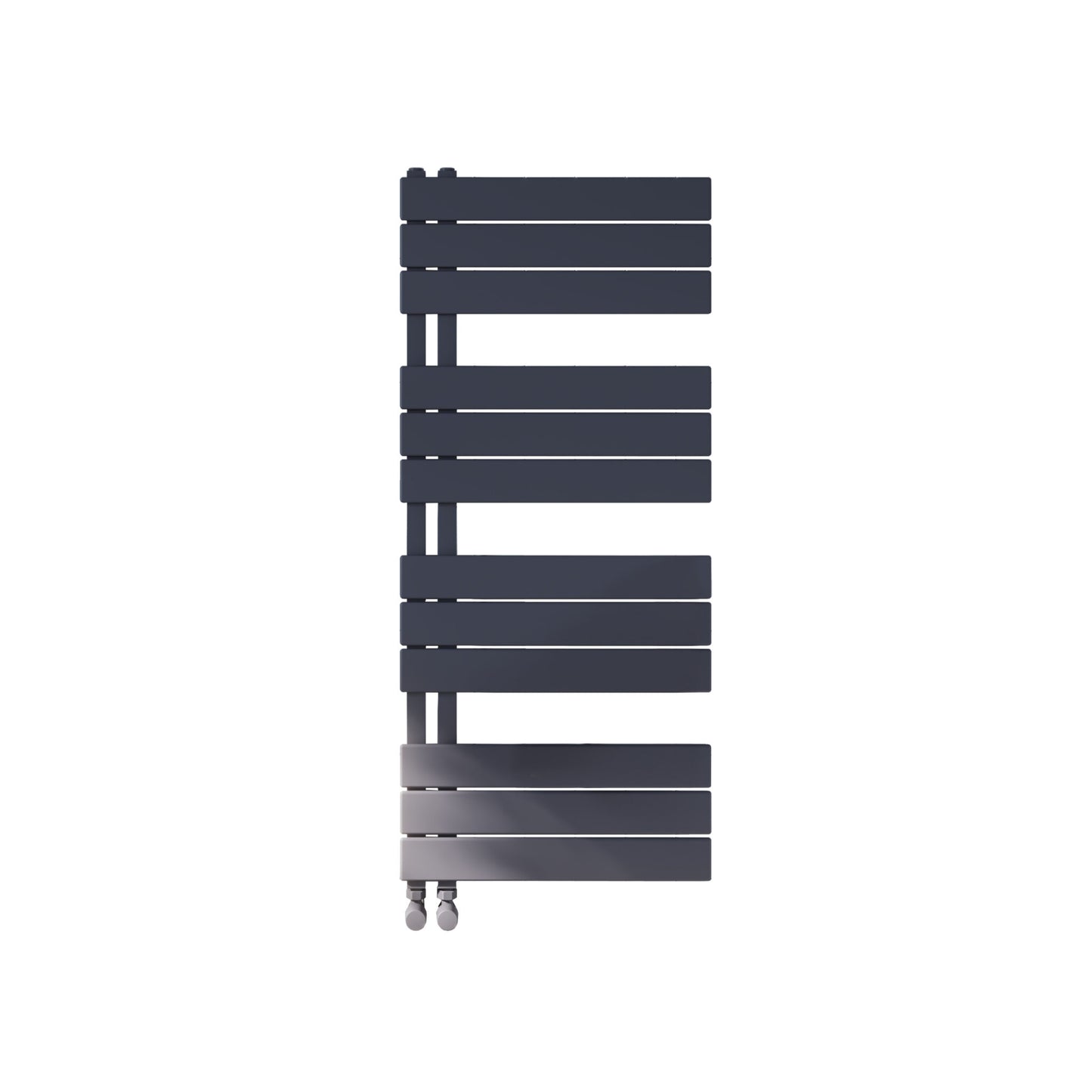 Scudo Thames Carbon Anthracite Heated Towel Warmer 800, 1150 & 1640mm High