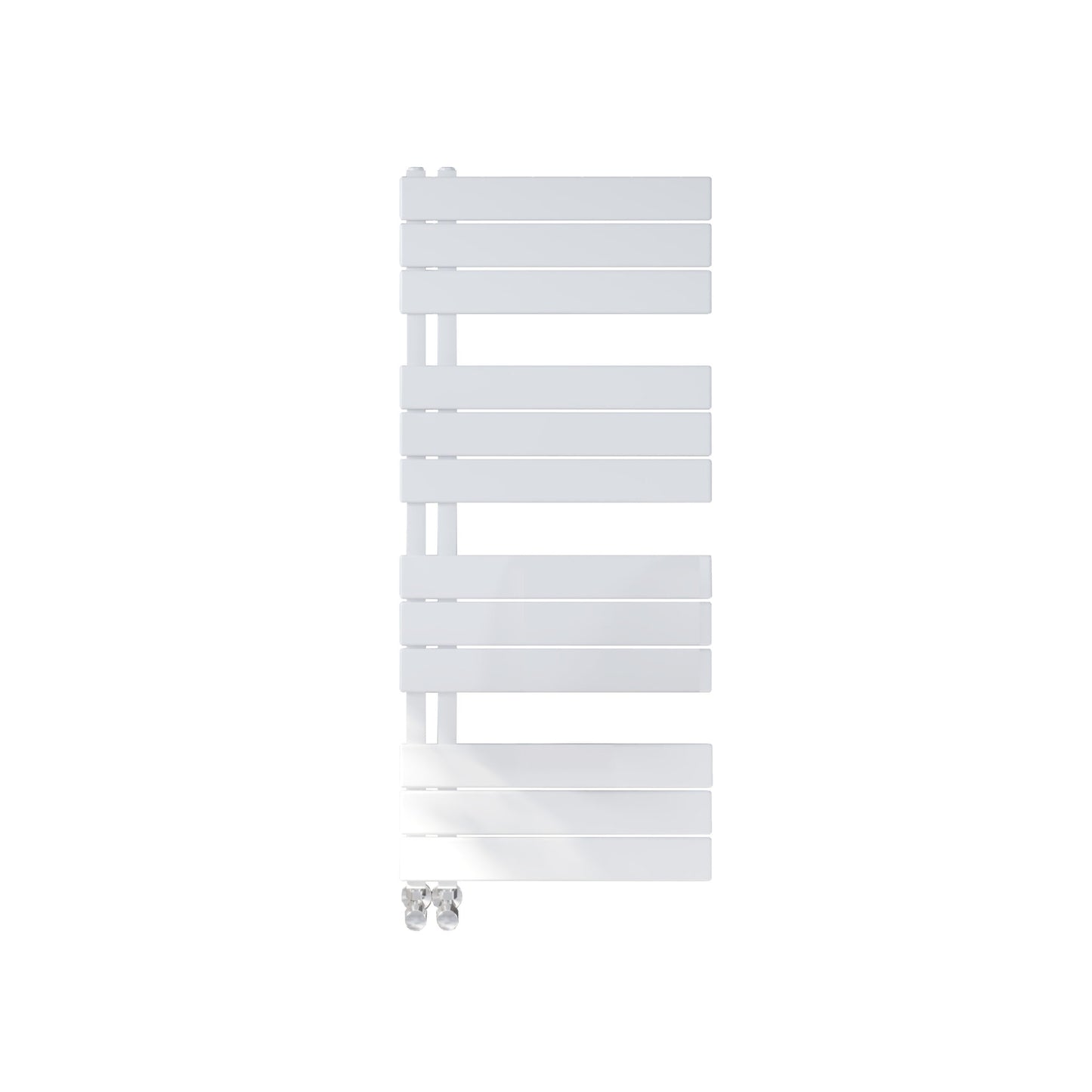 Scudo Thames White Heated Towel Warmer 800, 1150 & 1640mm High