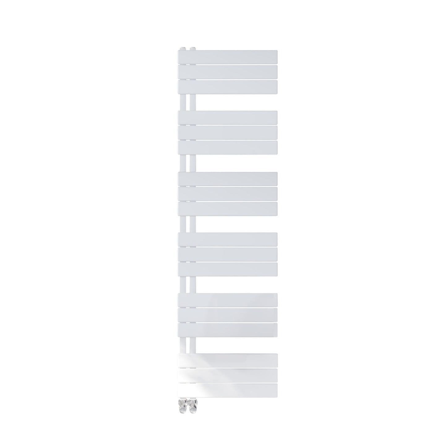 Scudo Thames White Heated Towel Warmer 800, 1150 & 1640mm High