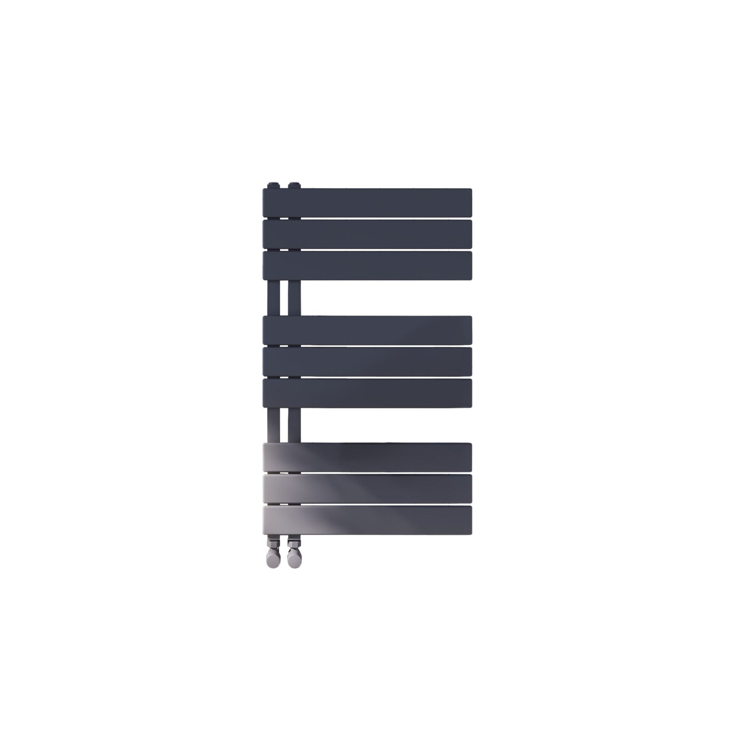 Scudo Thames Carbon Anthracite Heated Towel Warmer 800, 1150 & 1640mm High