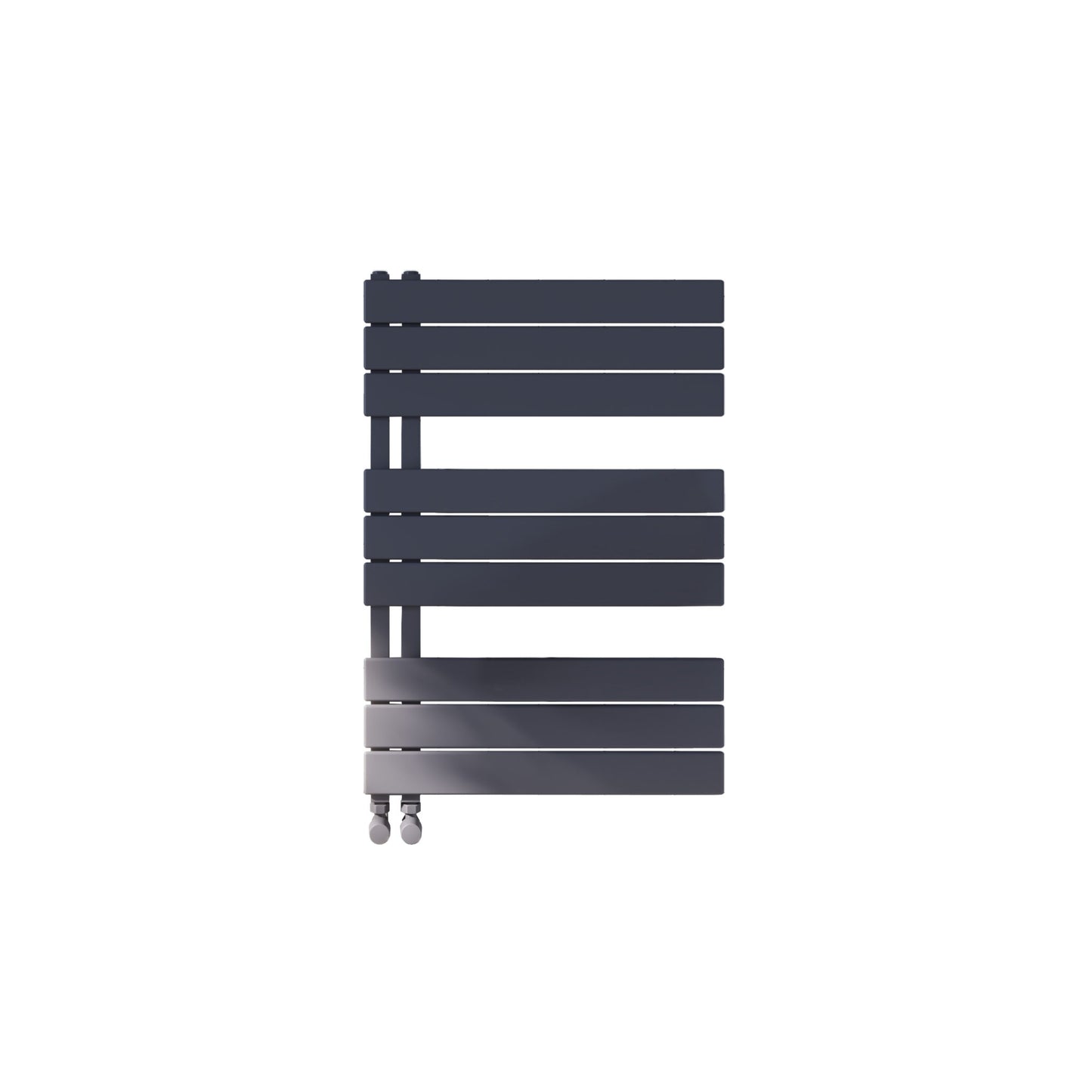 Scudo Thames Carbon Anthracite Heated Towel Warmer 800, 1150 & 1640mm High