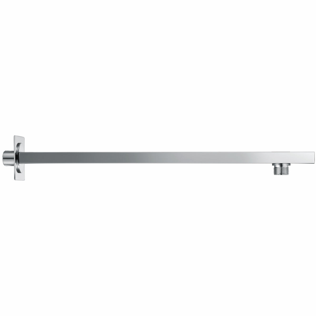 Scudo Square Chrome Wall Arm For Fixed Shower Head