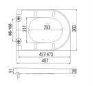 Scudo Spa Close Couple (Closed Back) Toilet Inc Soft Close Seat