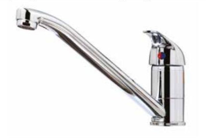 Scudo Arruba Budget Kitchen Tap (Available Chrome & Brushed Stainless)