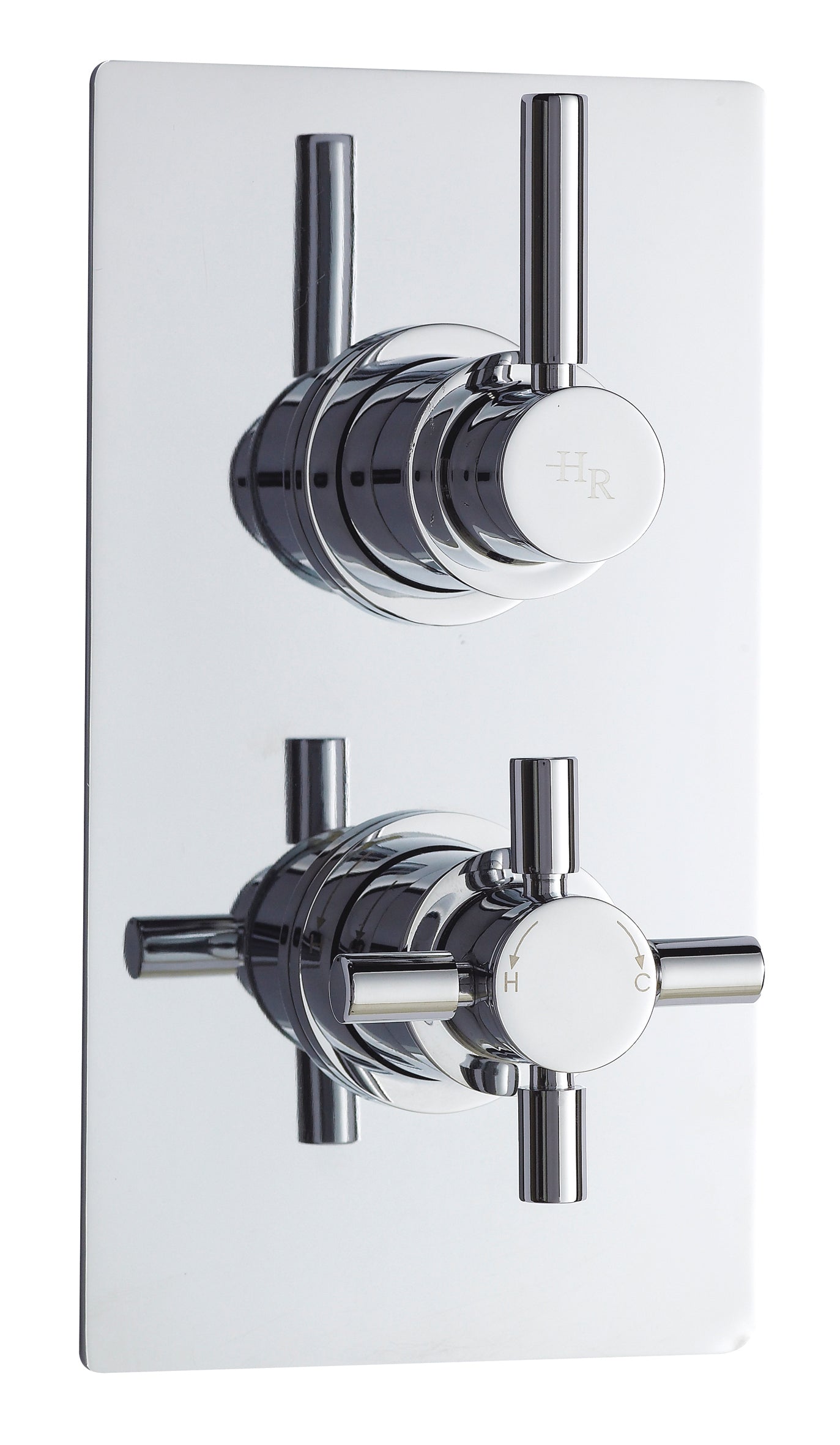 Twin Thermostatic Shower Valve