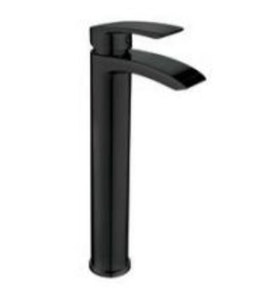 Scudo Belini Tall Basin Mixer in Black