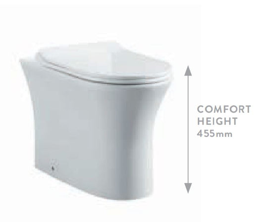 Scudo Deia Back to Wall Comfort Height Pan and Seat
