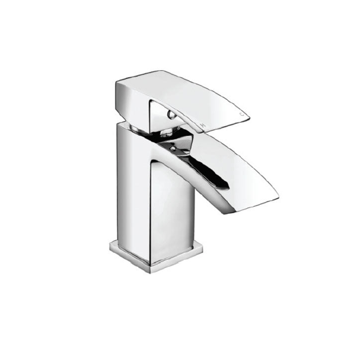 Scudo Descent Mini Basin Mixer with click waste