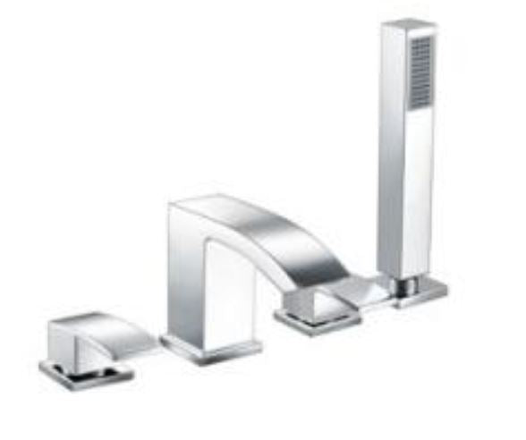 Scudo Descent 4 Hole Bath Mixer