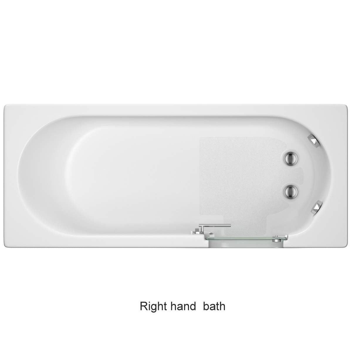 Trojan Bathe Easy Cascade Easy Access Bath Walk in Bath