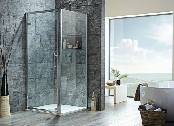 Scudo Luxury S8 Hinged Door & Shower Enclosure Systems - 8mm Glass