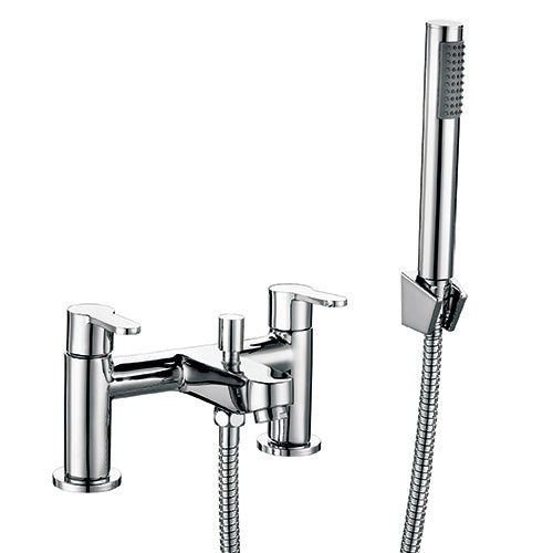 Scudo Favour Bath Shower Mixer with shower kit and wall bracket