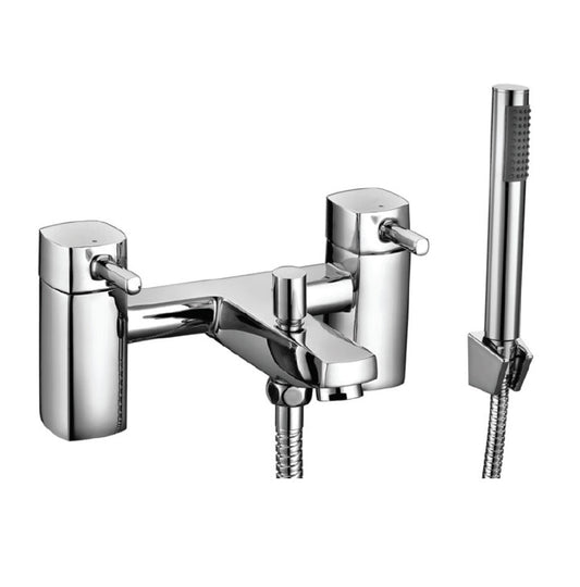 Scudo Forme Bath Shower Mixer with shower kit and wall bracket