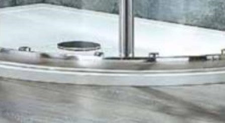Scudo Fast flow waste for Scudo Trays - Chrome