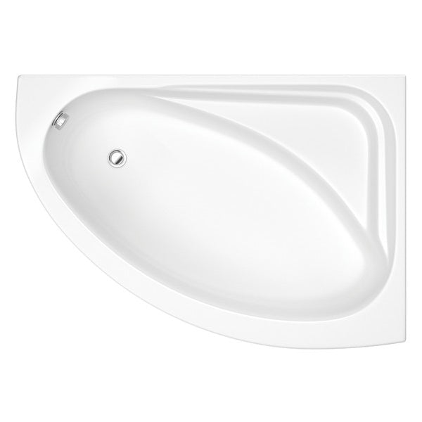 Kartell Formula Offset Corner Bath Right Hand inc Panel