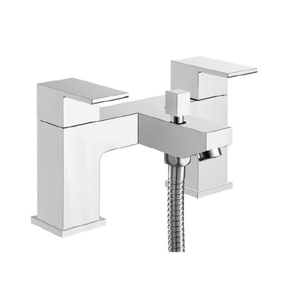 Scudo Lanza Bath Shower Mixer with shower kit and wall bracket