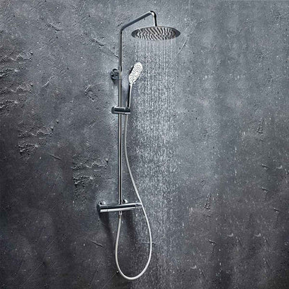 Scudo Messi Cool Touch Bar Shower Kit with  Rigid Riser & Hand Shower