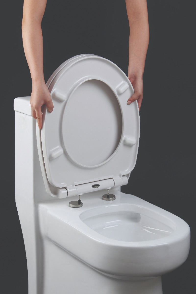 Scudo Spa D Shape Soft Close WC Seat for cistern models