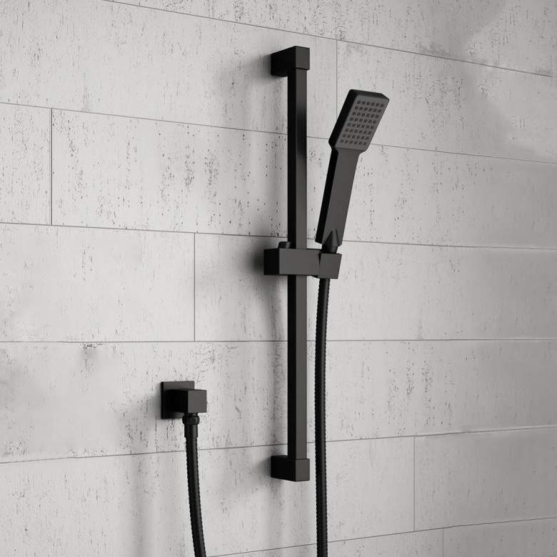 Scudo Square Black Riser Rail Kit