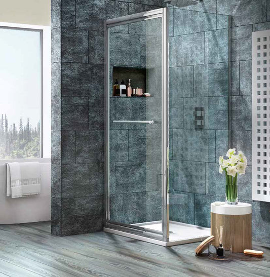 Scudo Luxury S8 Infold Door & Shower Enclosure Systems - 8mm Glass