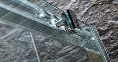 Scudo Luxury S8 Sliding Door (Combine with Side Panel to make Shower Enclosure) - 8mm Glass