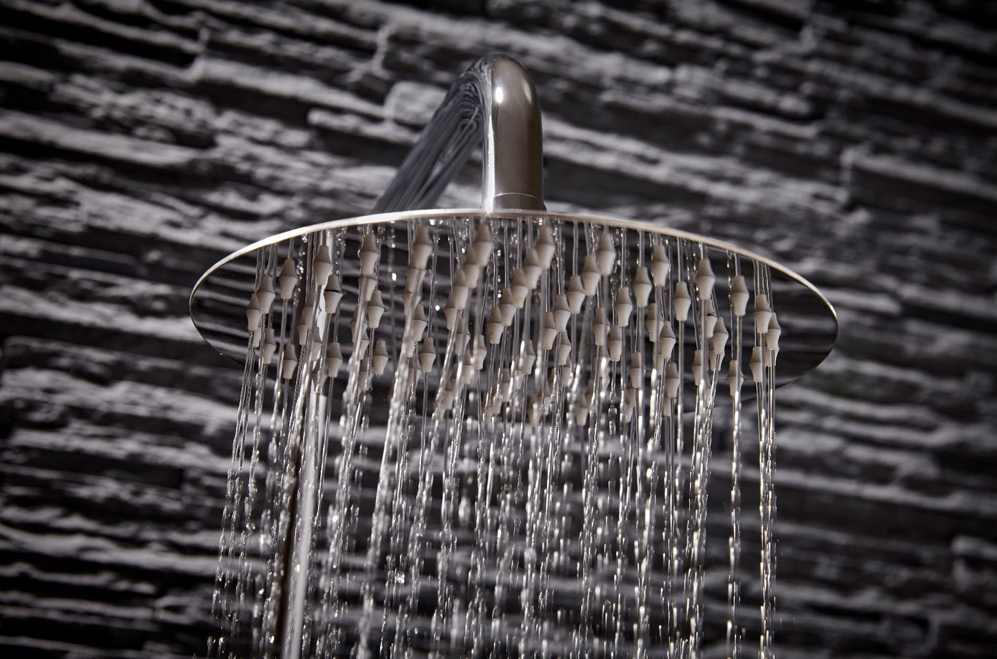Scudo Middleton Round chrome Thermostatic Shower with rigid and Adjustable risers