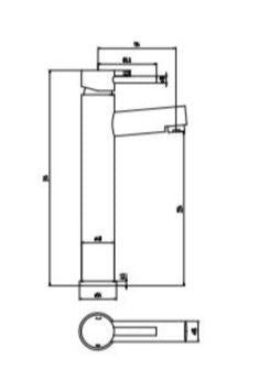 Scudo Premier Tall Basin Mixer