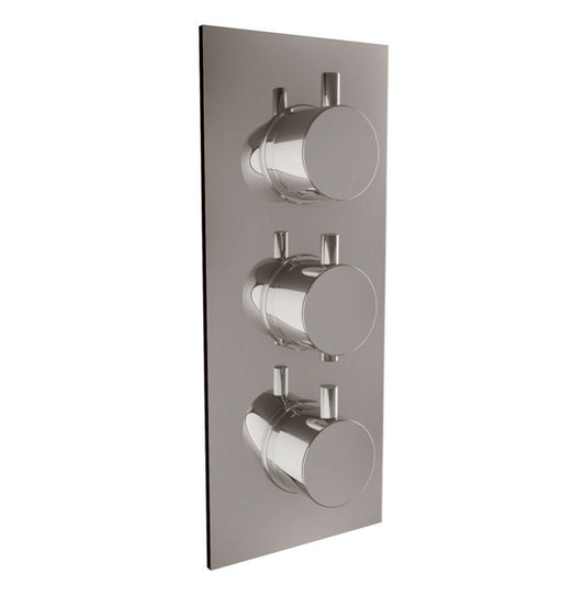 Scudo Triple Round Concealed Valve -2 outlet