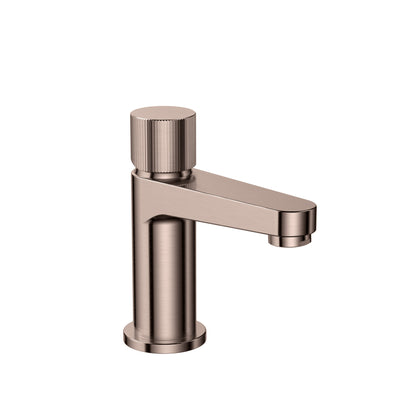 Scudo Koko Mini Mono Basin Mixer - Brushed Bronze