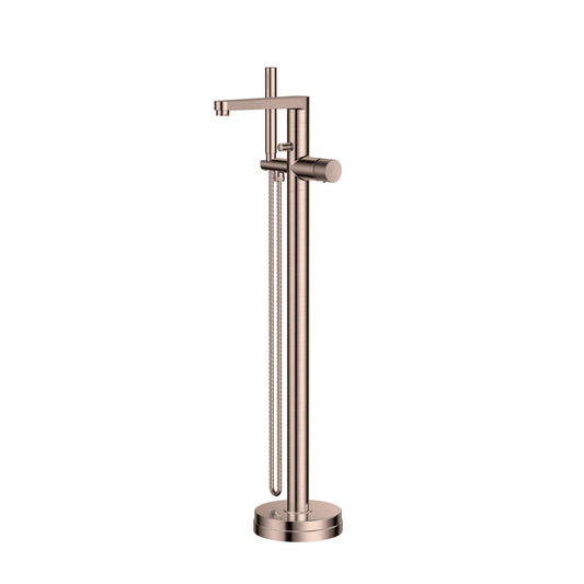 Scudo Koko Freestanding Bath Tap with Hand Shower - Brushed Bronze