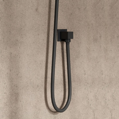 Scudo Square Outlet Elbow Black