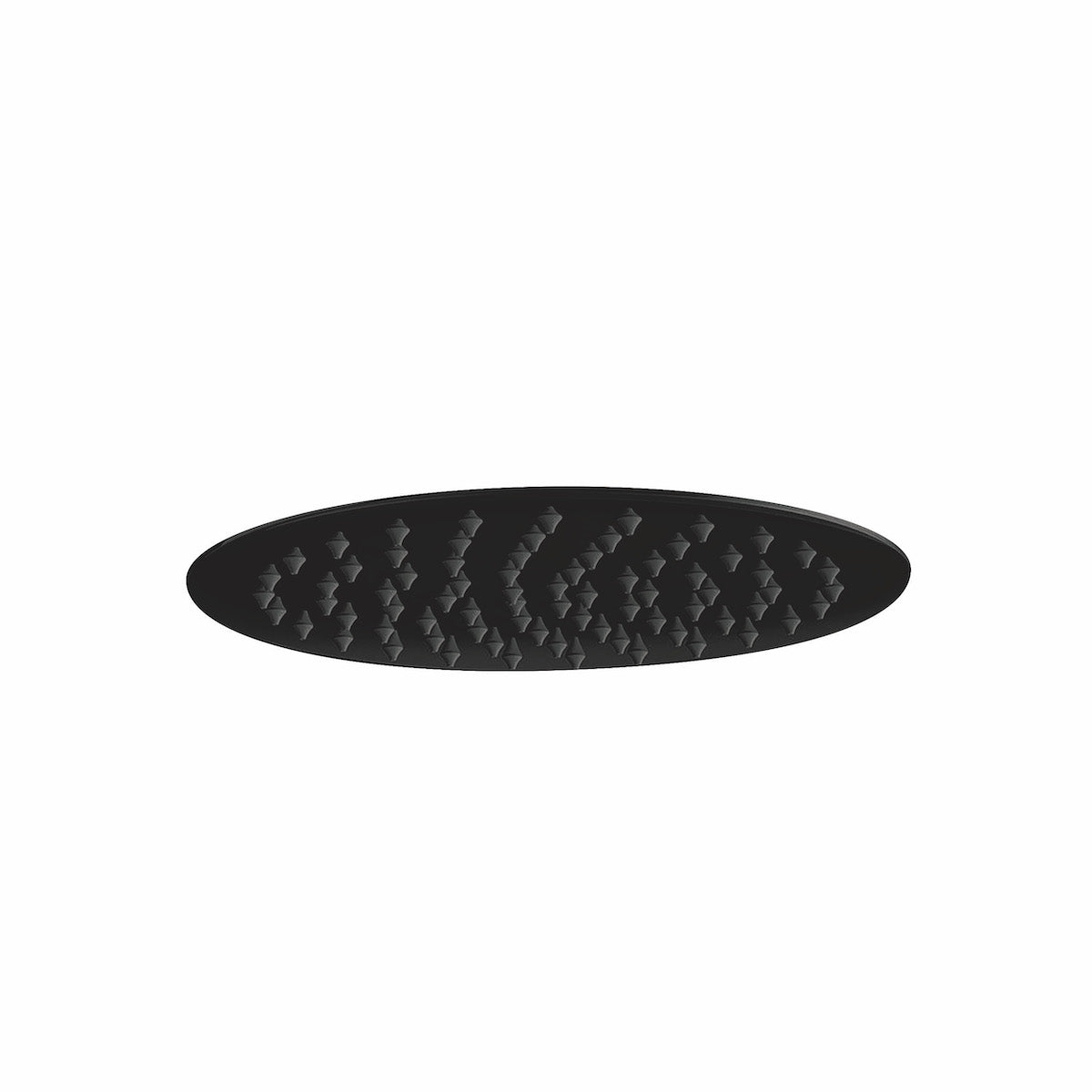 Scudo Round Shower Heads in Black 300 x 300mm