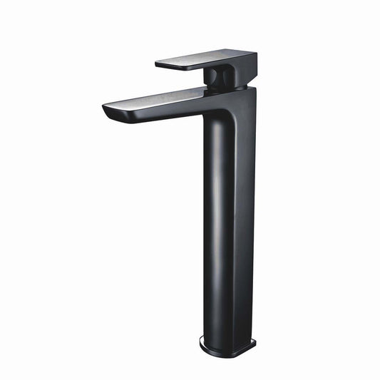 Scudo Muro Tall Basin Mixer in Black