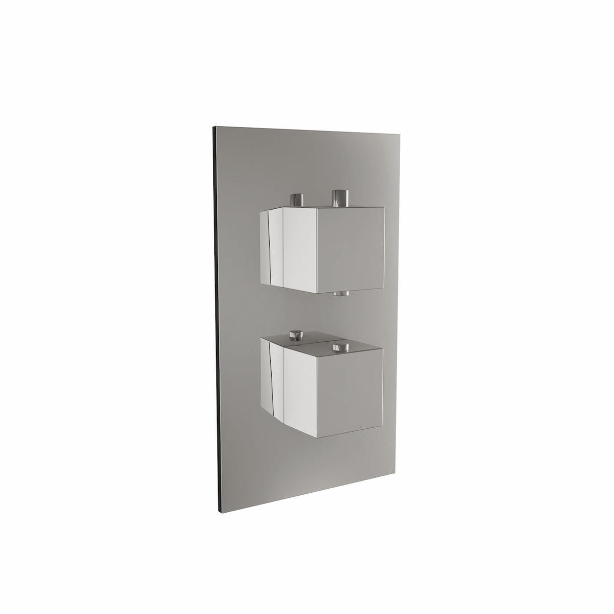 Scudo Twin Square Concealed Valve with Diverter- 2 outlet