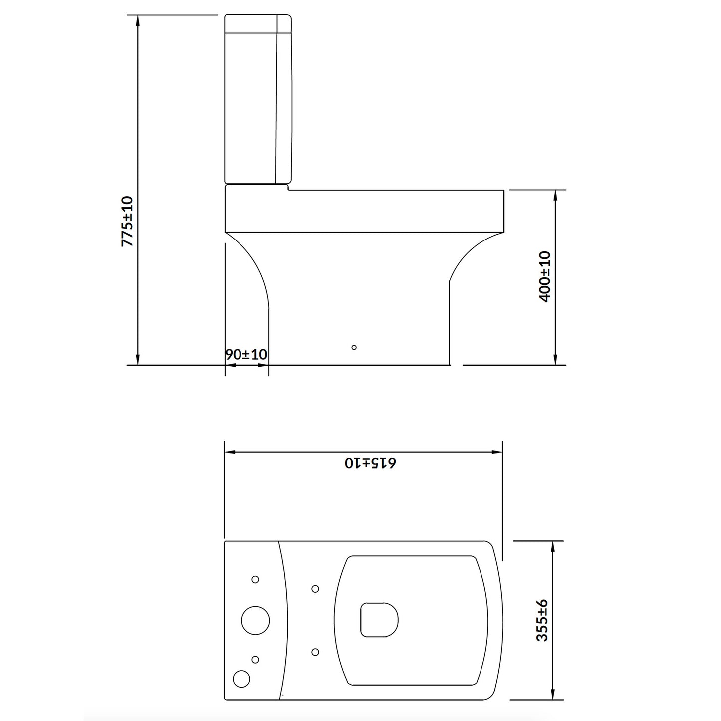 Scudo Denza open Back WC - inc seat