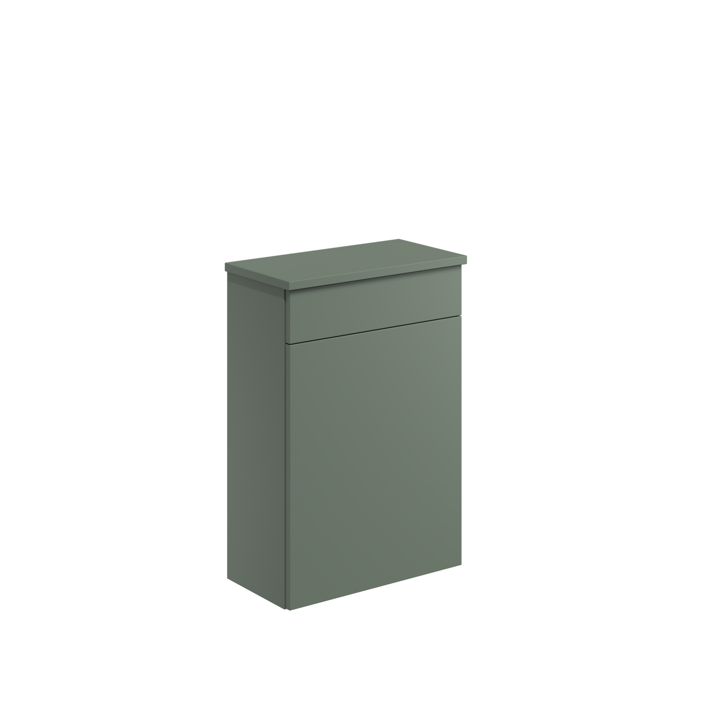 Aubrey Floor standing 500mm Back to Wall WC Unit - Reed Green