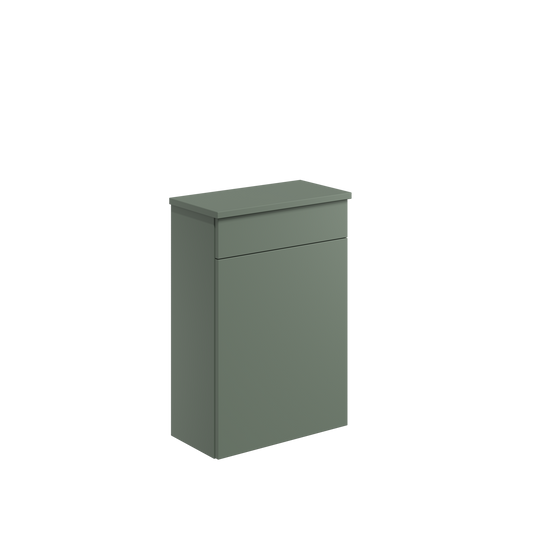 Aubrey Floor standing 500mm Back to Wall WC Unit - Reed Green