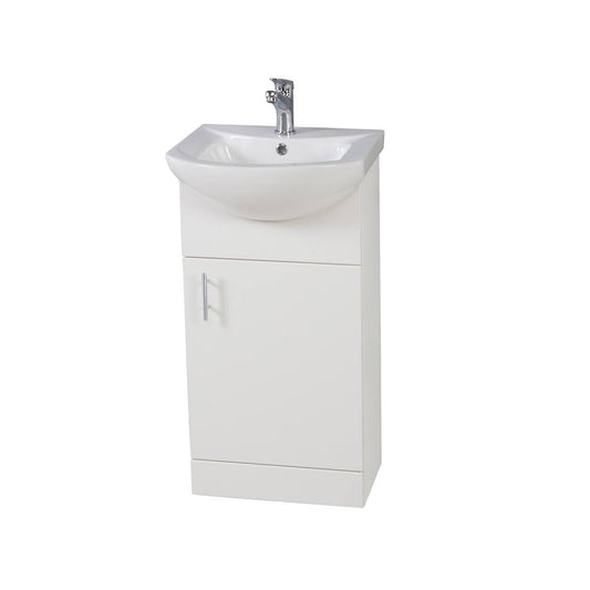 Scudo Lanza 450mm wide Vanity with Basin - Polar White